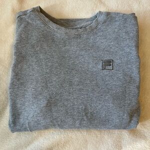 Fila Gray Sweatshirt with Logo Tag